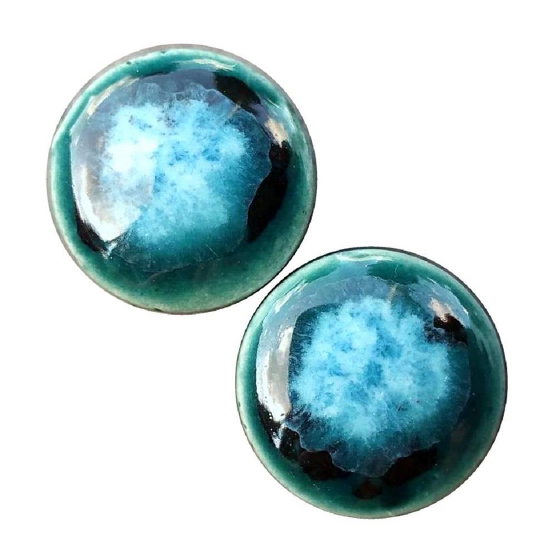 Ocean Mist Ceramic Plugs 2 gauge (6mm) Ocean Mist Pair