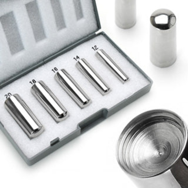 5-Piece Stainless Insertion Taper Set Stainless Steel