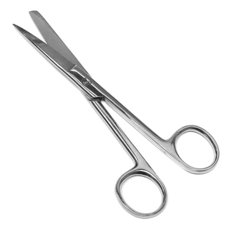 Stainless Blunt/Sharp Dressing Scissors Stainless Steel