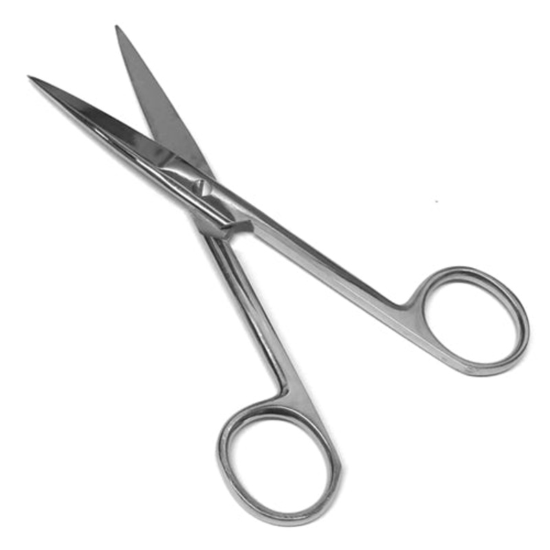 Stainless Sharp/Sharp Dressing Scissors Stainless Steel