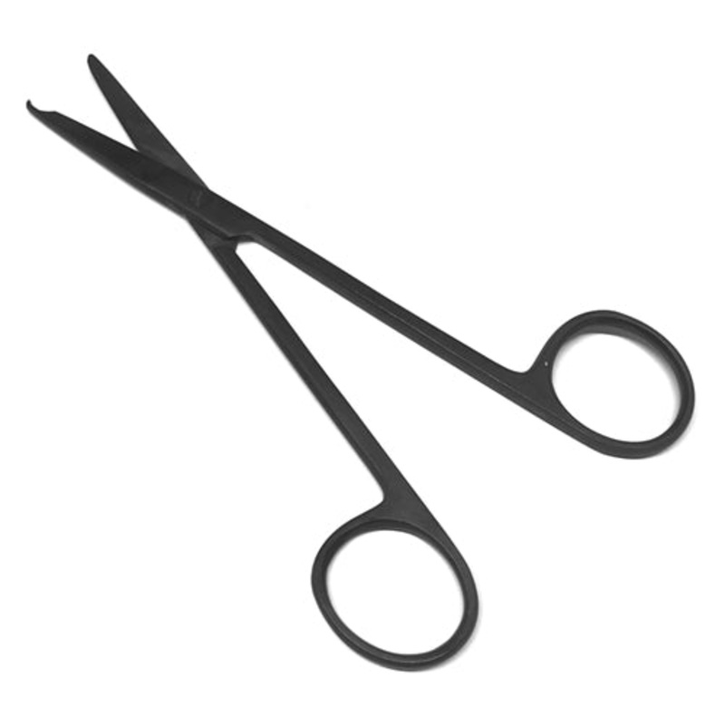 Black Suture Scissors Black