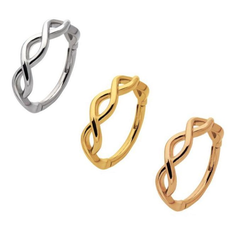 Woven Hinged Segment Ring 16g – 3/8″ diameter (10mm) Stainless Steel