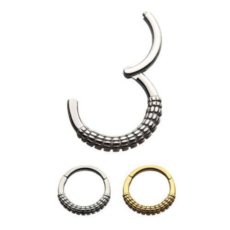 Wire Hinged Segment Ring 16g – 5/16″ diameter (8mm) Stainless Steel