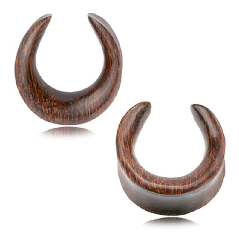Tamarind Wood Saddle Spreaders 1/2 inch (12mm) Tamarind Wood Pair