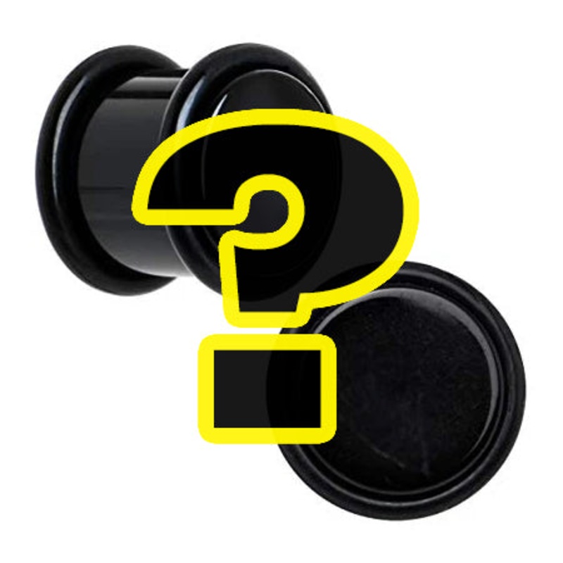 Acrylic Plugs Grab Bag 10 gauge (2.5mm) Random Pair