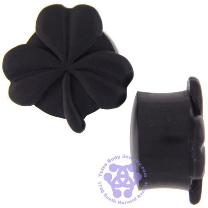 Shamrock Plugs by Urban Star Organics 2 gauge (6mm) Arang Wood Pair
