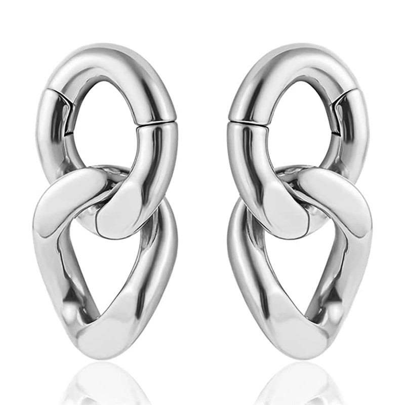 Two-Link Stainless Hangers 4 gauge (5mm) Stainless Steel Pair