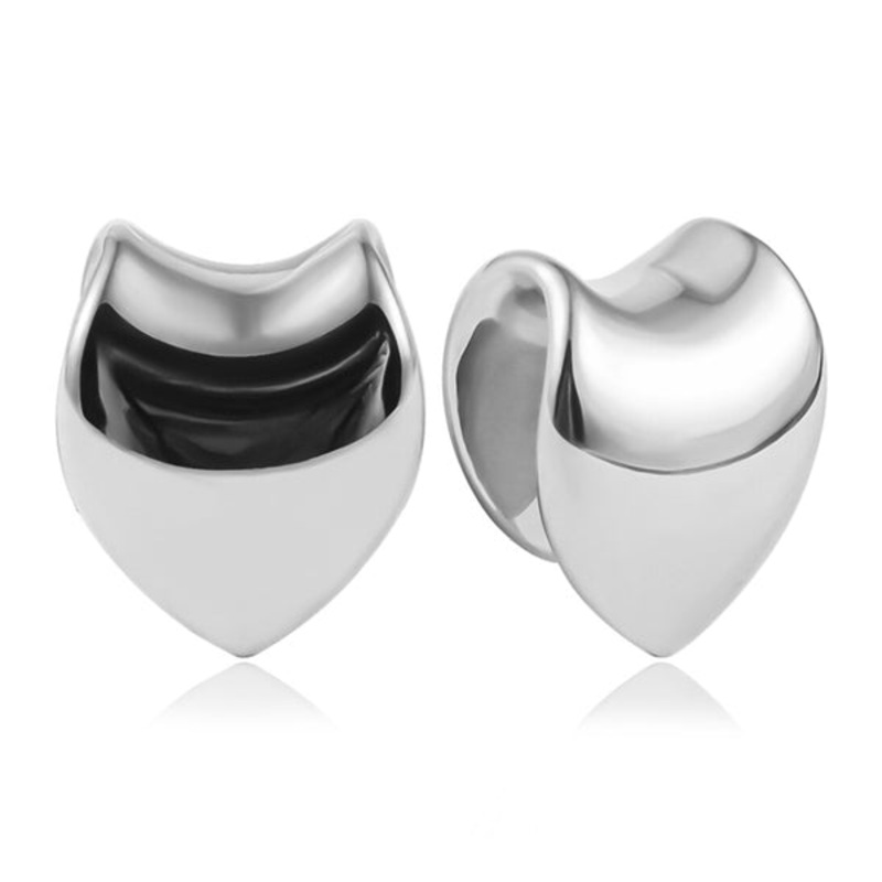 V-Saddles Stainless Weights 5/8 inch (16mm) Stainless Steel Pair