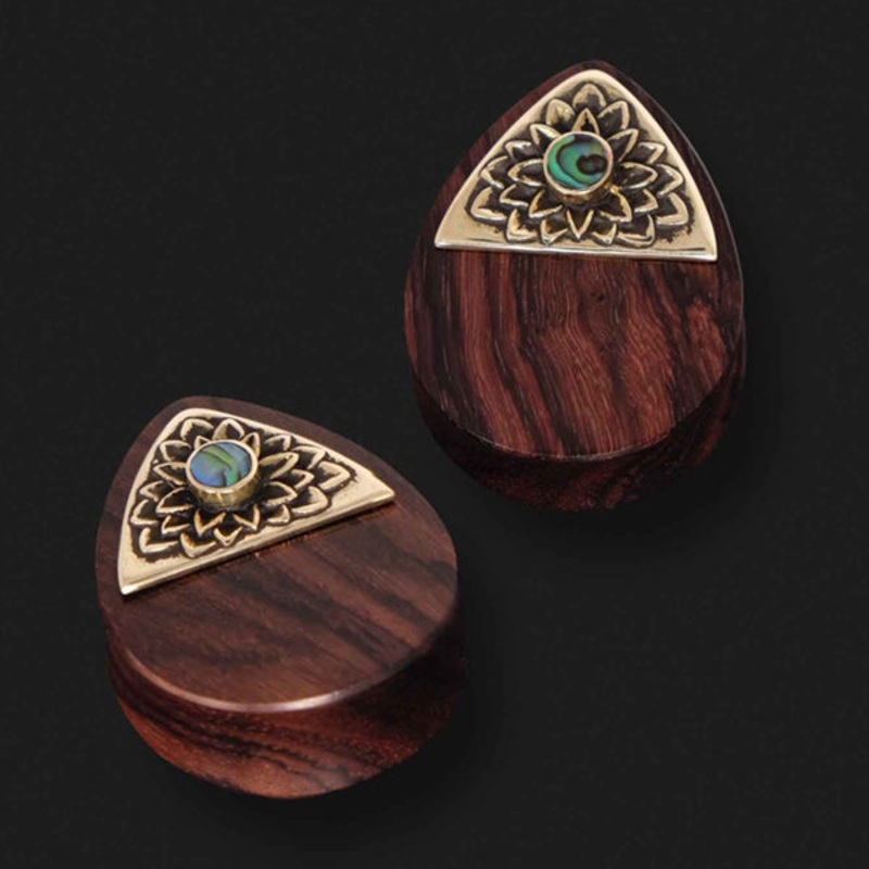 Sono Wood Bungo Teardrop Plugs 5/8 inch (16mm) Sono