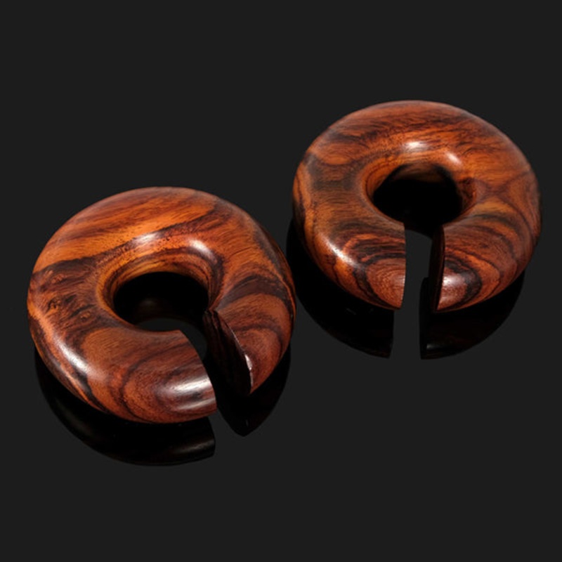 Sono Wood Rings 0 gauge (8mm) Sono Wood Pair