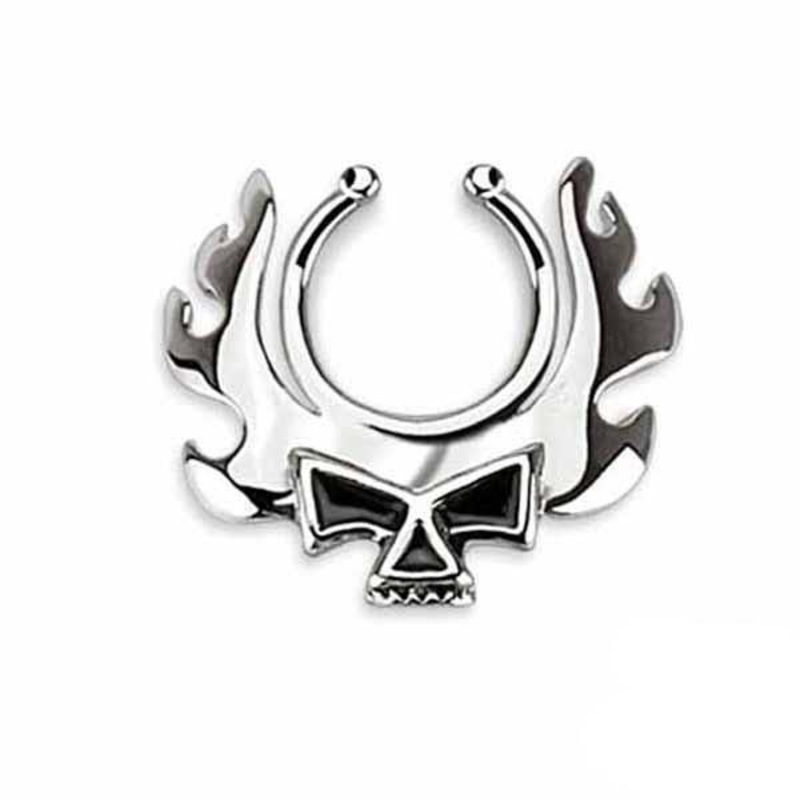 Skull Non-Piercing Nipple Shield (Single)