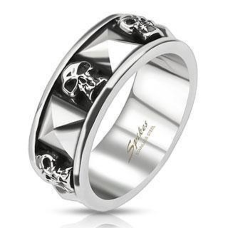 Skull and Pyramid Ring Size 10 (62.1mm)