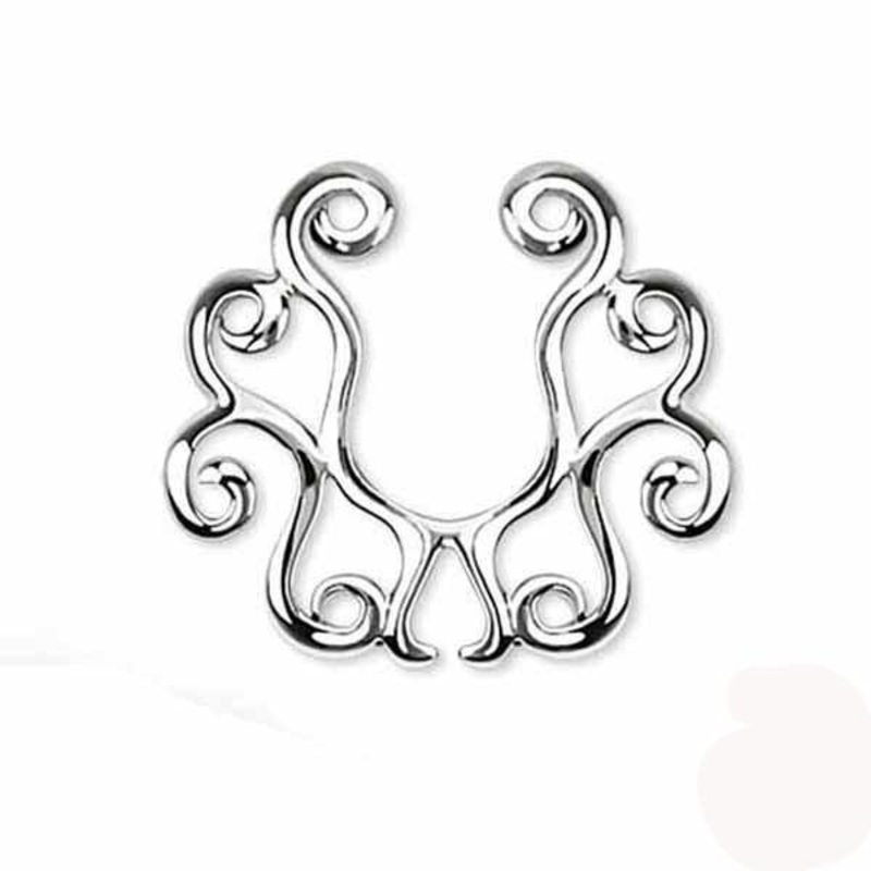 Swirls Non-Piercing Nipple Shield (Single)