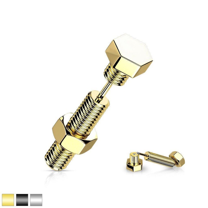 Bolt Fake Taper 18G 16G 18G Black