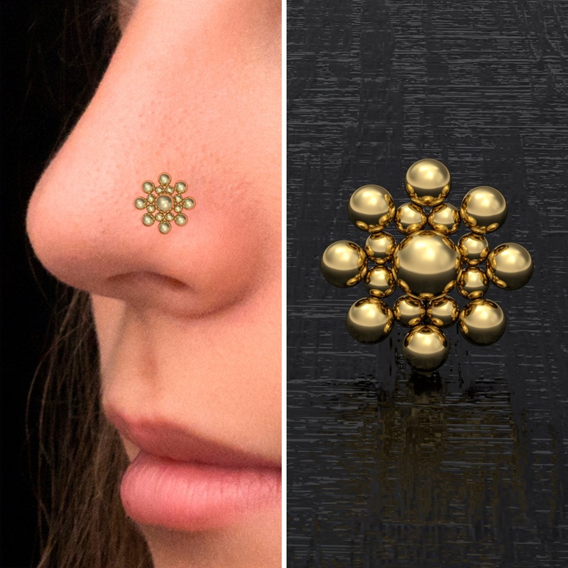 Nose Bone Stud Surgical Steel
