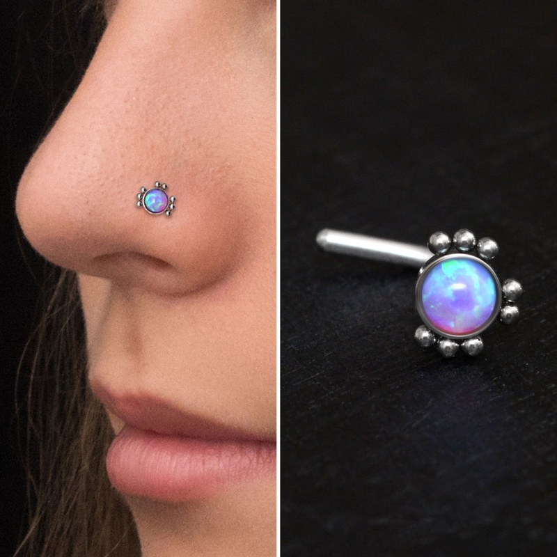 Titanium Nose Stud Screw