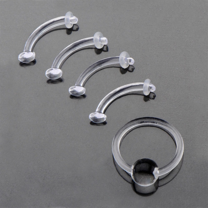 Clear Curve CBR Retainers Multi Pack – 1 Pack 16G (1.2mm)
