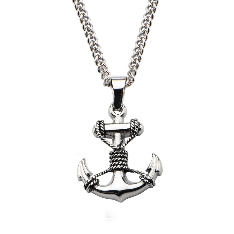 Stainless Steel Anchor Pendant Chain