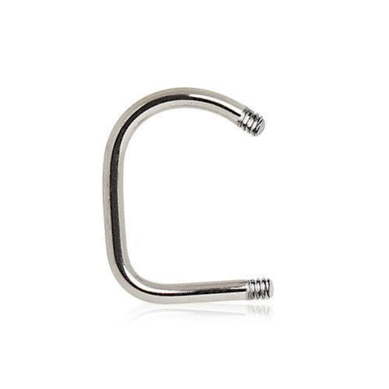 10pc Package of Loop Shaft – 1 Pack 14G (1.6mm) Length: 3/8″ (10mm)