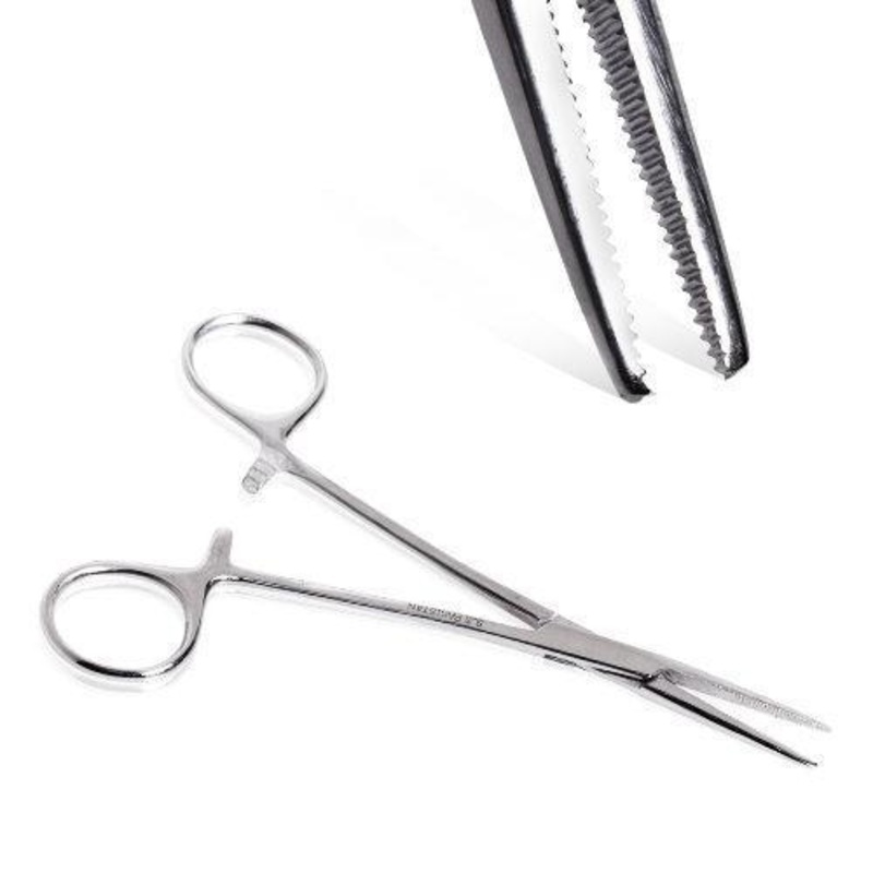 Hemostat Straight Tip Forceps
