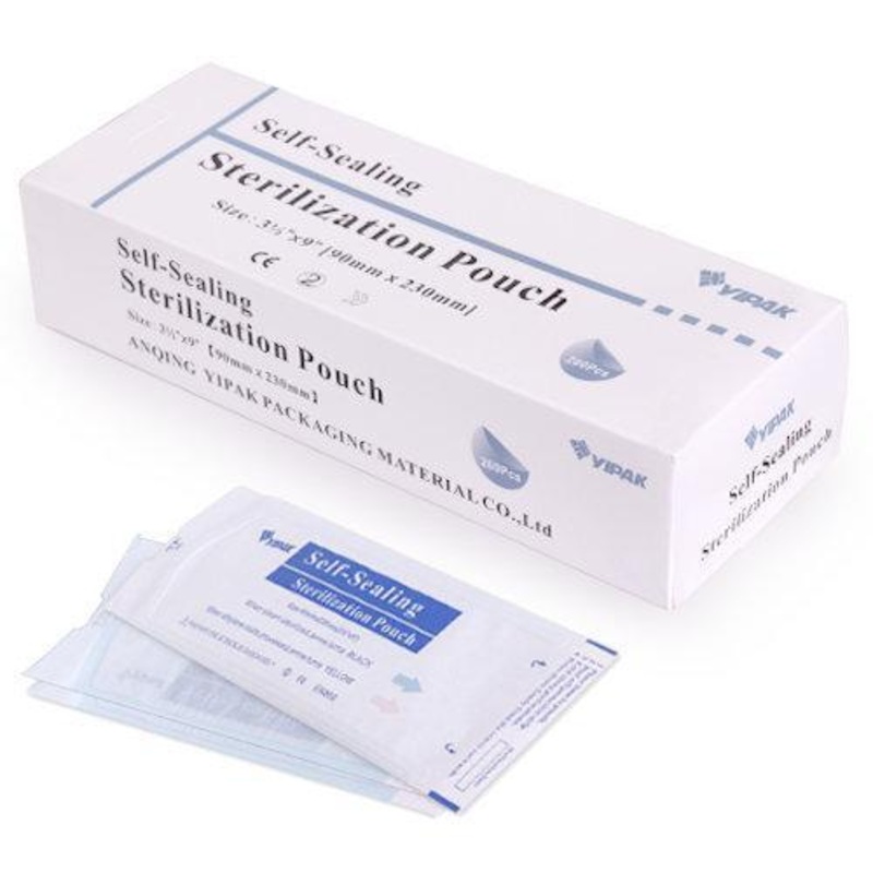 Medium Self-Sealing Sterilization Pouches – Box of 200 Medium