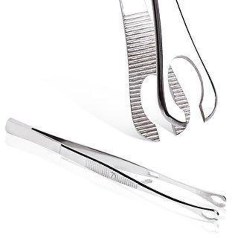 Slotted Mini Donnington Piercing Tweezer