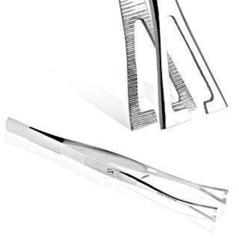 Slotted Pennington Piercing Tweezer