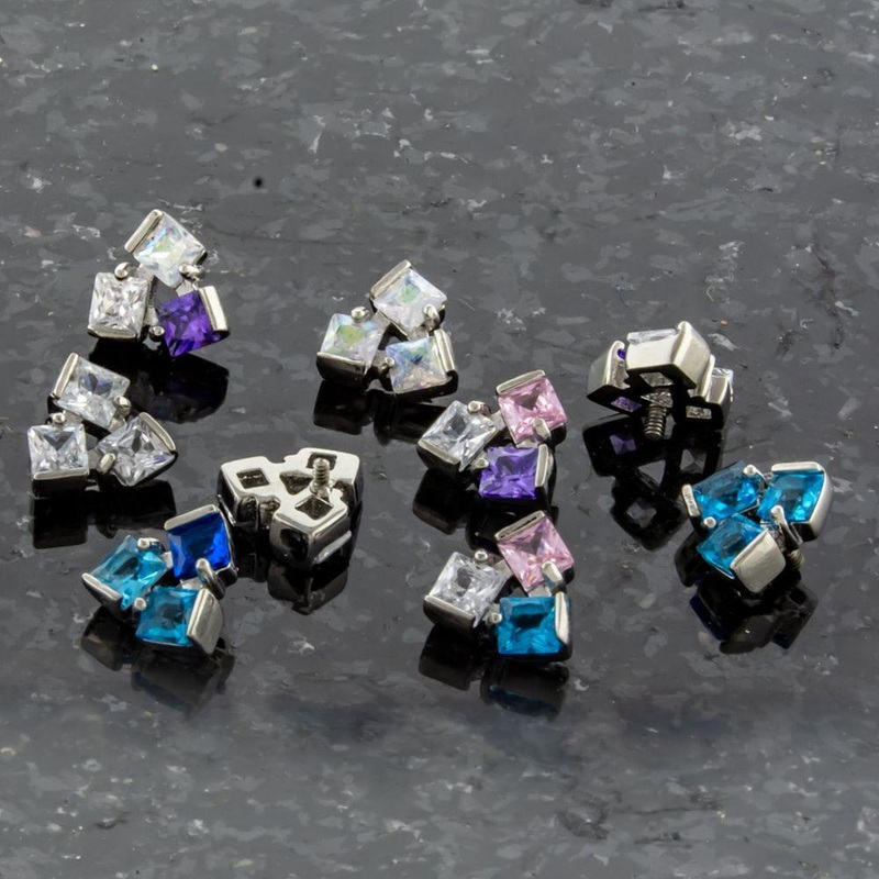 14g Trinity Replacement Head – 1 Piece 14G (1.6mm) Head Size: 8mm Gem: AB