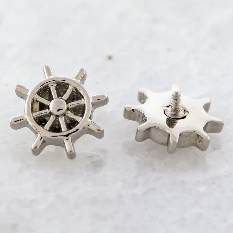 16g/18g Internally Threaded Ship Helm Replacement Head – 1 Piece 16G (1.2mm)