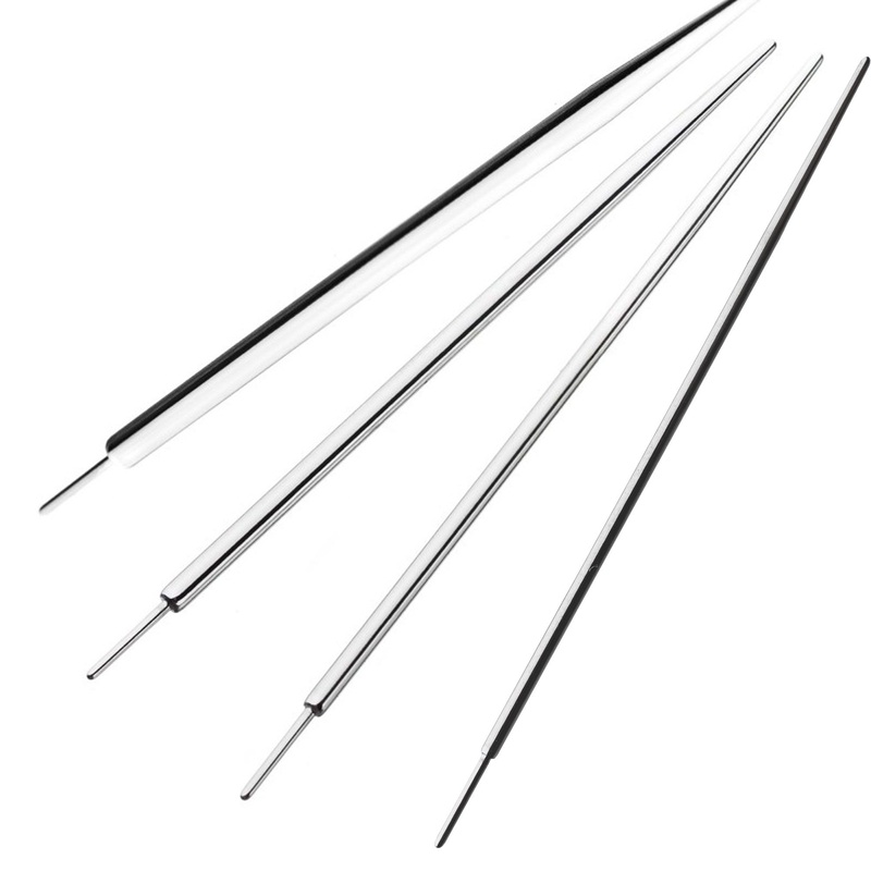 Threadless Pin Insertion Tapers 14G (1.6mm) Length: 1 3/4″ (44mm)