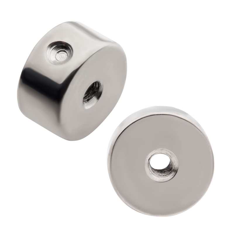 Titanium Captive Bead Ring Adapter 14G (1.6mm) Disc- 4mm(W) x 2.8mm (H)