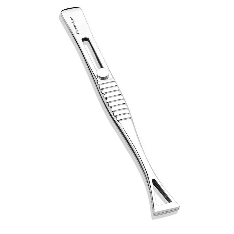 Multi Purpose Standard Pennington Tweezer Body Piercing Tool with Sliding Easy Lock – Stainless Steel