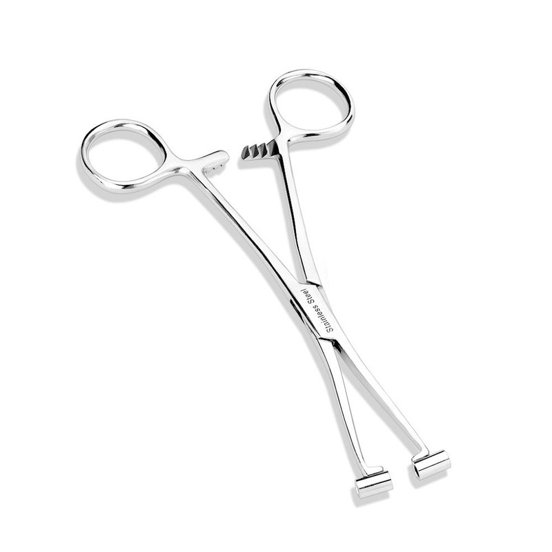 Septum Piercing Forceps Body Piercing Tool – Stainless Steel