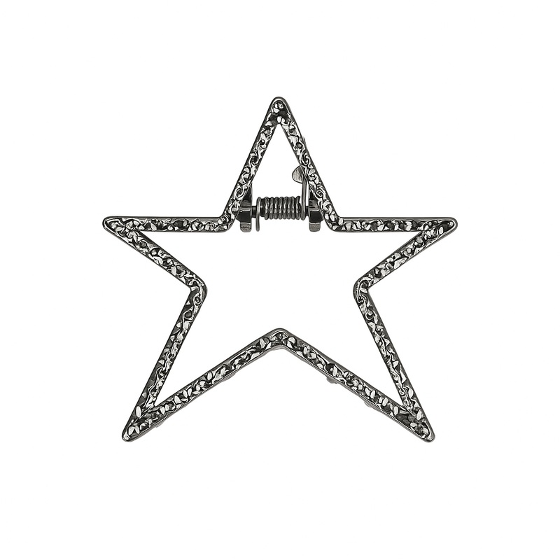 Metal Star Shaped Claw Hair Clip
