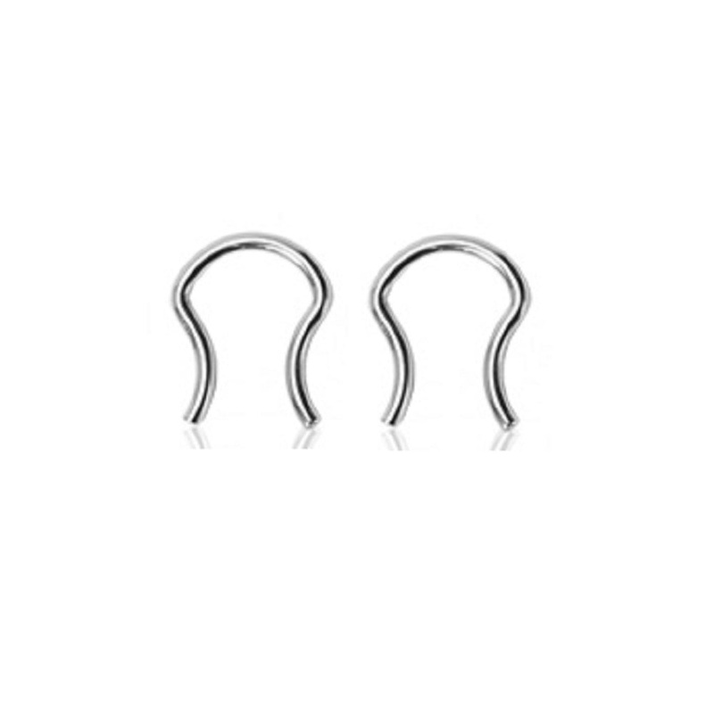 Septum Ring Retainers – Stainless Steel – Pair 1.2mm (16GA)