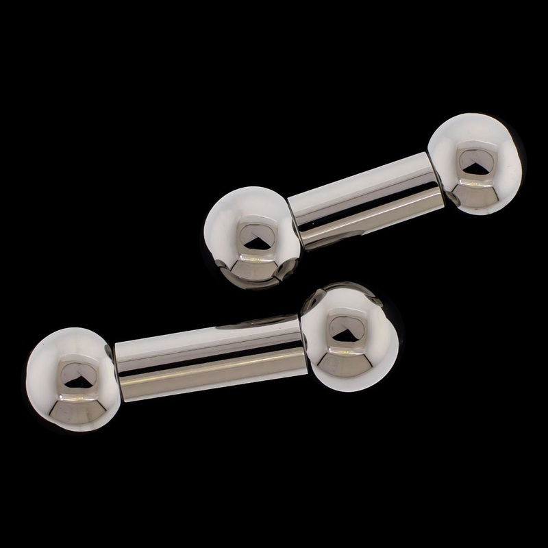 Titanium 2G Internally Threaded Straight Barbells 2G (6mm) 13mm (1/2″) 10mm