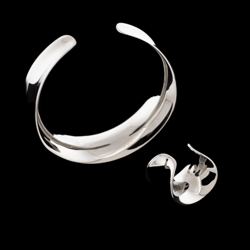 Titanium Ear Saddles Titanium 0G (8mm)