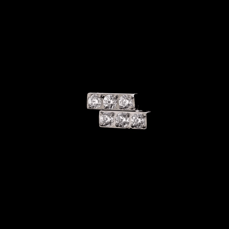 Zesa Titanium Clear 6mm x 3.5mm