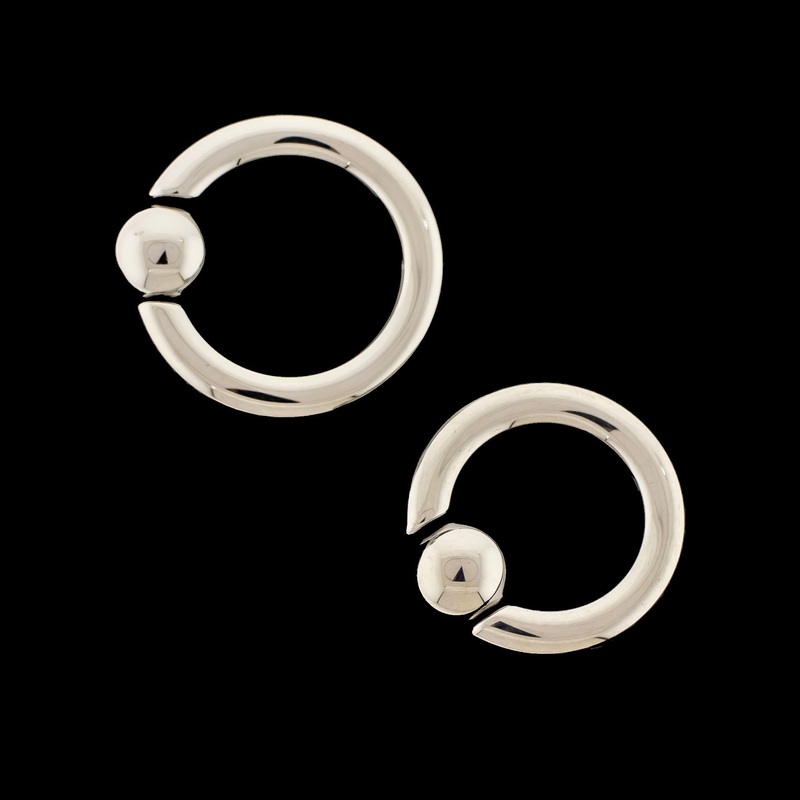 6G Captive Bead Rings 6G (4mm) 13mm (1/2″)