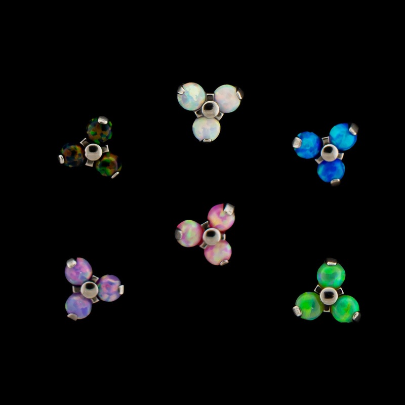 Trinity – Opal 4mm Black
