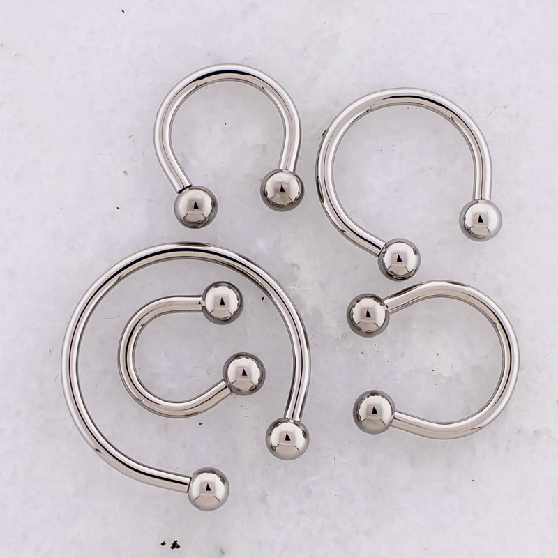 Steel Internally Threaded 16G Horseshoe 16G (1.2mm) 3mm 8mm (5/16″)