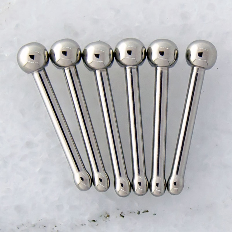 Steel Nose Bone With Plain Ball 20G (0.8mm) – 2mm Ball 5/16″ (8mm)