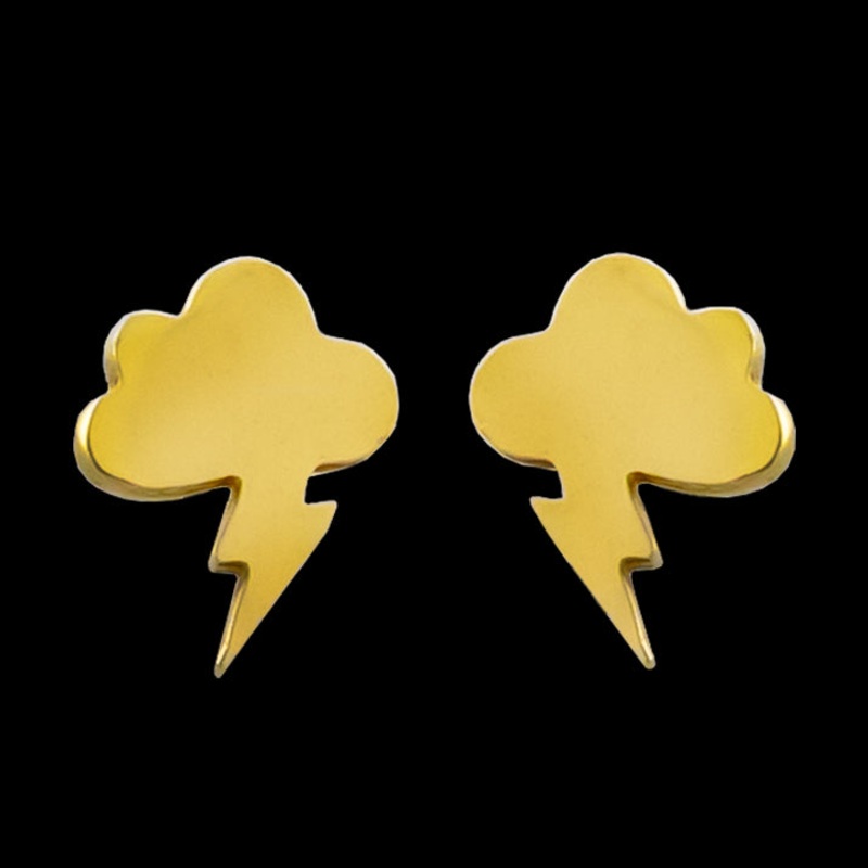 Stratus Luxe – 18KT Gold Threadless End Yellow Gold Right Facing