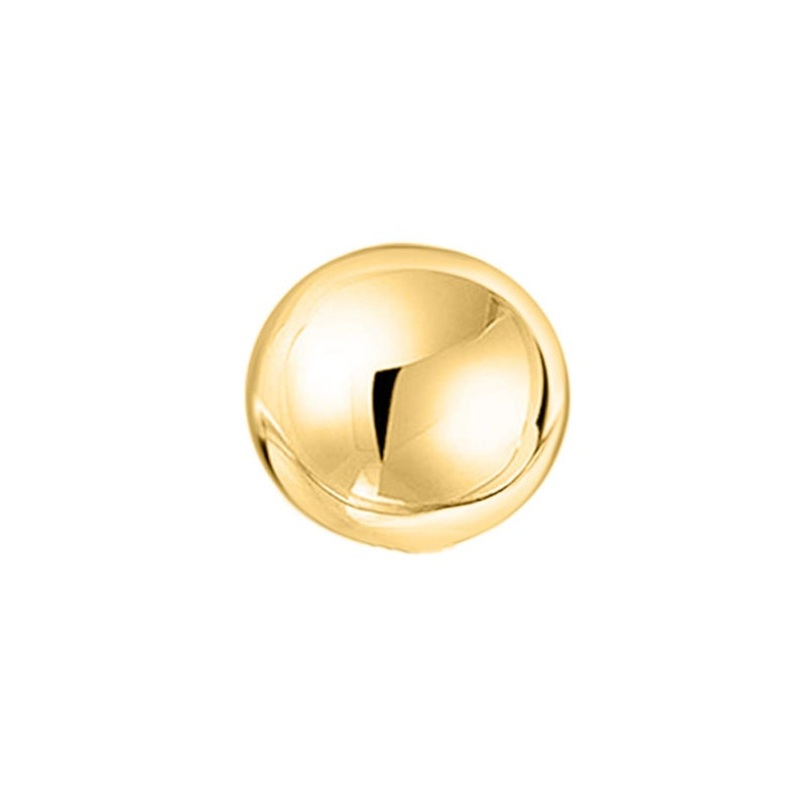 3mm gold piercing ball