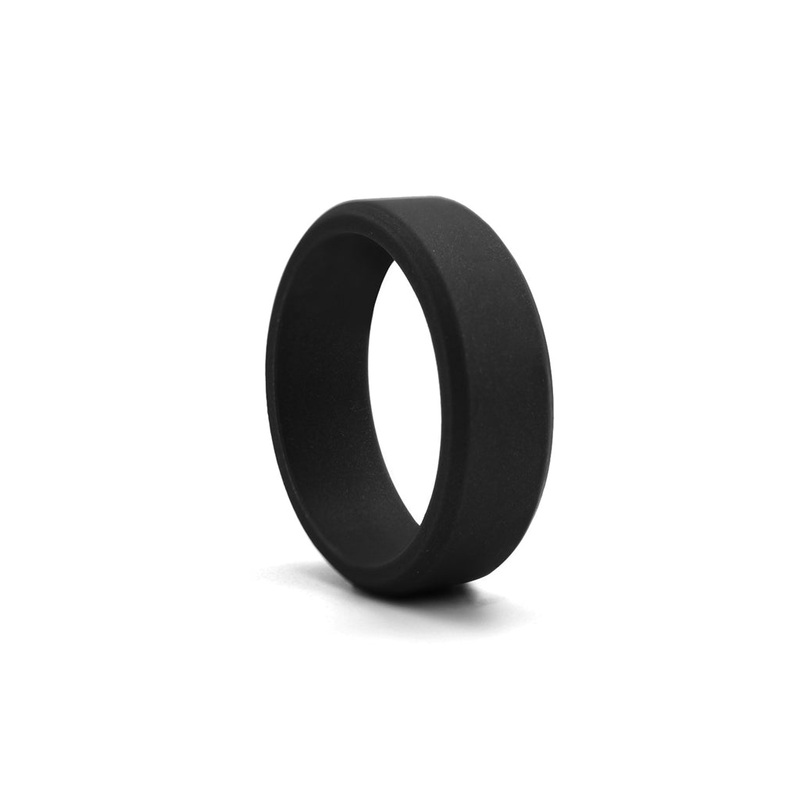 Silicone Beveled Edge Ring – Black #7