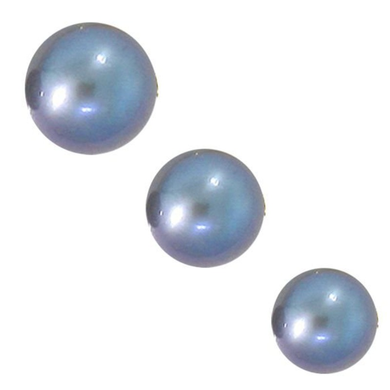 Genuine Peacock Pearl Replacement Body Jewelry Captive Bead Ring Ball 3mm