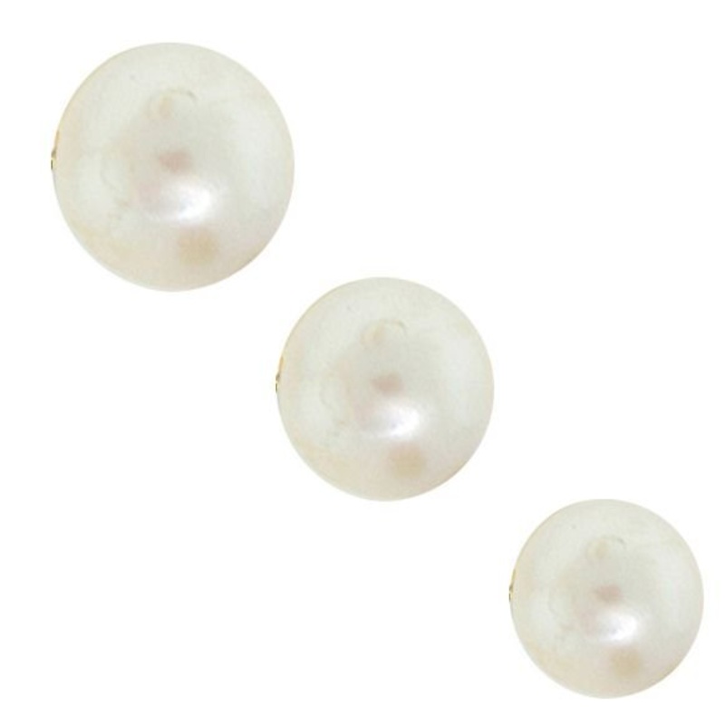 Genuine Pearl Replacement Body Jewelry Captive Bead Ring Ball 3mm