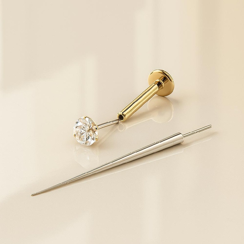 Flat Back Earring Easy Insertion Tool For Threadless Jewelry