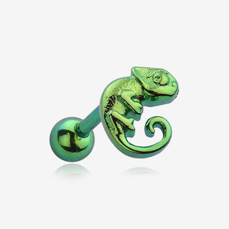 Colorline Chameleon Top Cartilage Tragus Barbell Earring