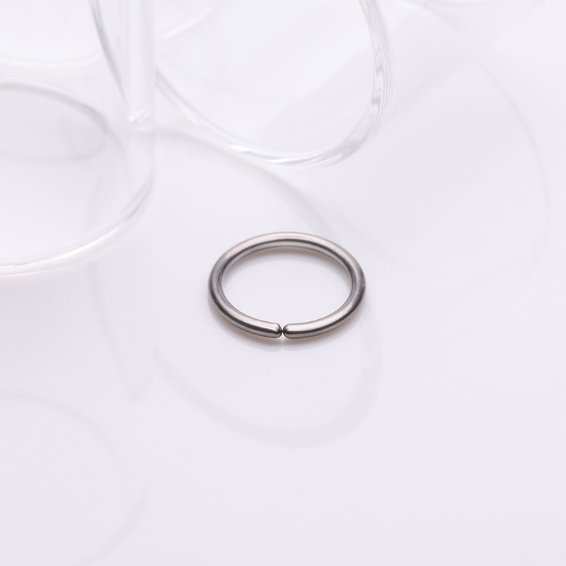 Niobium Basic Bendable Hoop Ring 20 GA (0.8mm), 1/4″ (6mm)